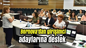 Bornova'dan girişimci adaylarına destek