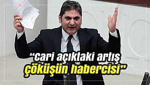 “Cari açıktaki artış ekonomik çöküşün habercisi