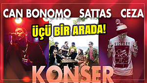 Ceza, Sattas ve Can Bonomo: Üçü bir arada