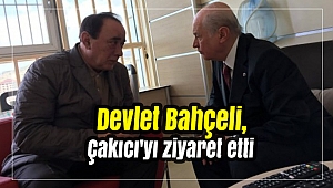 Devlet Bahçeli, Çakıcı'yı ziyaret etti