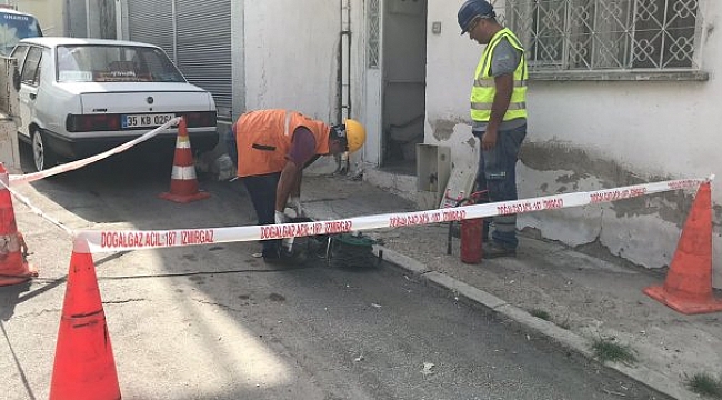 Doğalgaza abone olmayan binaların kutuları sökülüyor