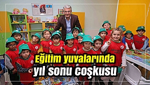 Eğitim yuvalarında yıl sonu coşkusu