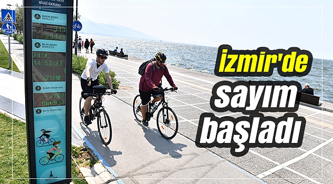 İzmir'de sayım başladı