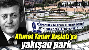 İzmir'den A.Taner Kışlalı’ya yakışan park