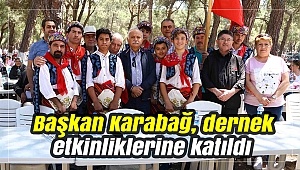 Karabağ, Bayraklı'daki derneklerin etkinliklerine katıldı