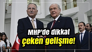 MHP'de dikkat çeken gelişme!