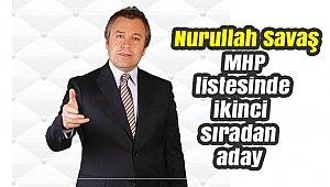 MHP listesinde ikinci sıradan aday