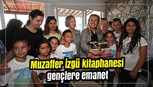 Muzaffer İzgü kitaphanesi gençlere emanet