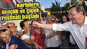 Narlıdere Gençlik ve Çiçek Festivali başladı