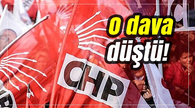 O dava düştü!
