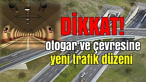 Otogar ve çevresine yeni trafik düzeni