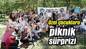 Özel çocuklara piknik sürprizi