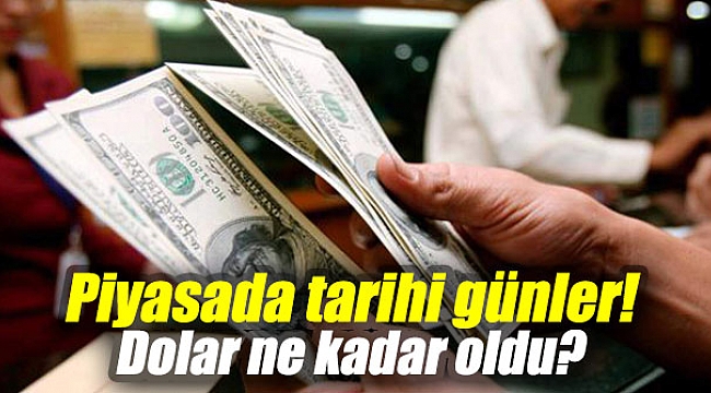 Piyasada tarihi günler