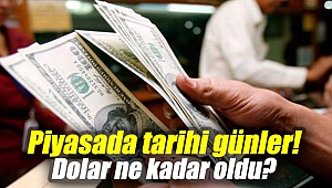 Piyasada tarihi günler