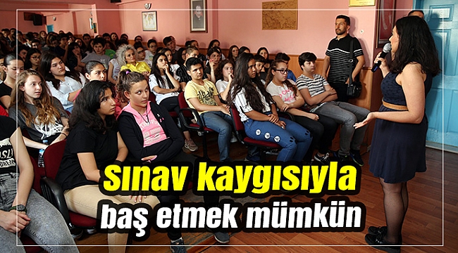 Sınav kaygısıyla baş etmek mümkün