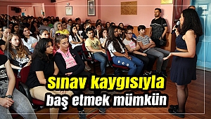 Sınav kaygısıyla baş etmek mümkün