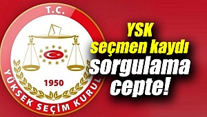 YSK seçmen kaydı sorgulama cepte!