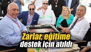 Zarlar, eğitime destek için atıldı