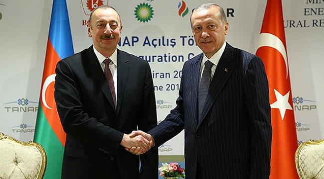 Aliyev, Cumhurbaşkanı Erdoğan'ı tebrik etti