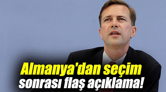 Almanya'dan seçim sonrası flaş açıklama!