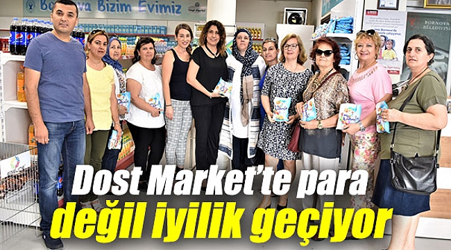 Bornova'da dayanışmanın marketi