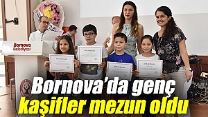 Bornova’da genç kaşifler mezun oldu