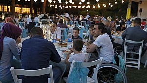 Buca'da şehit yakını ve gaziler iftar sofrasında buluştu