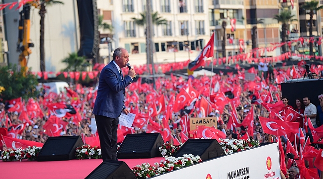 İnce İstanbul’da halka seslendi: