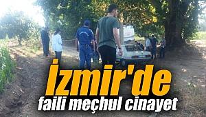 İzmir'de faili meçhul cinayet