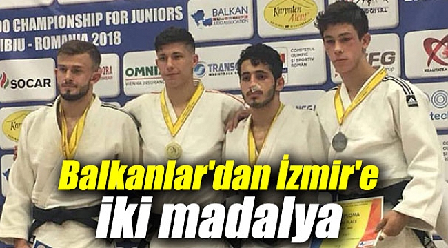 İzmir'in genç sporcularından iki madalya