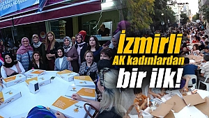 İzmirli AK kadınlardan bir ilk!