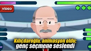 Kılıçdaroğlu, animasyon oldu; genç seçmene seslendi