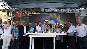 OVA KAPALI PAZARYERİ’NİN TEMELİ ATILDI