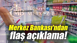 TCMB'den flaş açıklama!