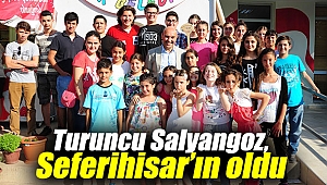 Turuncu Salyangoz, Seferihisar’ın oldu