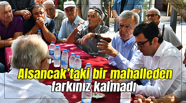Alsancak’taki bir mahalleden farkınız kalmadı