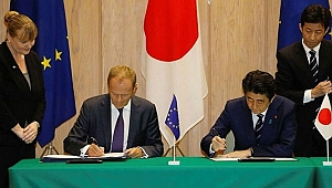 Avrupa Birliği ve Japonya serbest ticaret anlaşmasına imza attı