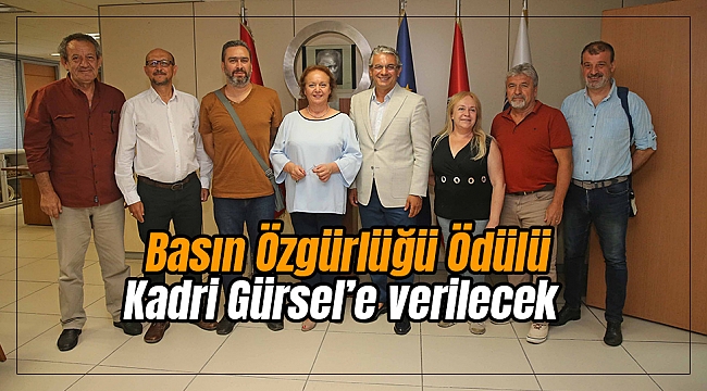 Basın Özgürlüğü Ödülü Kadri Gürsel’e verilecek