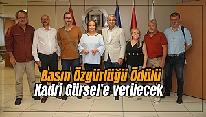 Basın Özgürlüğü Ödülü Kadri Gürsel’e verilecek