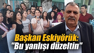Başkan Eskiyörük: