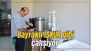 Bayraklı İŞKUR gibi çalışıyor
