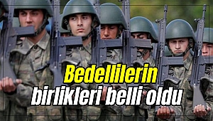 Bedellilerin birlikleri belli oldu