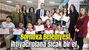 Bornova Belediyesi ihtiyacı olana sıcak bir el