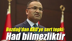 Bozdağ'dan ABD'ye sert tepki!