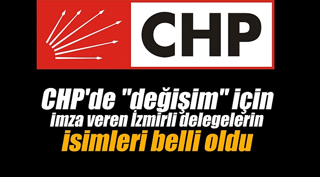 CHP'de