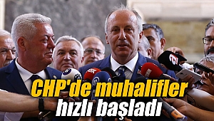 CHP'de muhalifler hızlı başladı