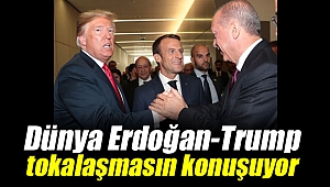 Dünya Erdoğan-Trump tokalaşmasını konuşuyor