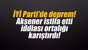 İYİ Parti'de deprem! Akşener istifa etti iddiası ortalığı karıştırdı!