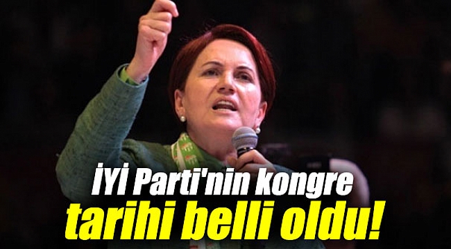 İYİ Parti'nin kongre tarihi belli oldu!