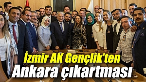 İzmir AK Gençlik’ten Ankara çıkartması